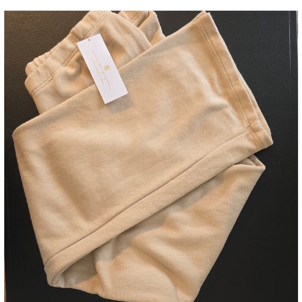 Spiritual Gangster Tan Straight  Leg Pants. Joy Straight Leg Pants. - Picture 3 of 6